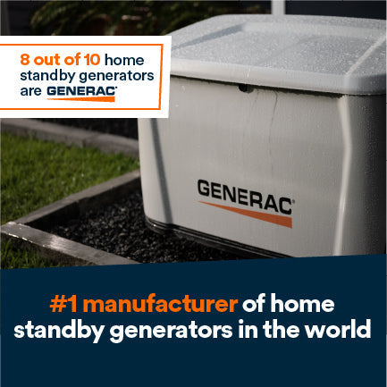 Generac 7324 18kW Standby Generator Propane Natural Gas 1 Phase 240V w/ 200A Automatic Transfer Switch Cellular RFB