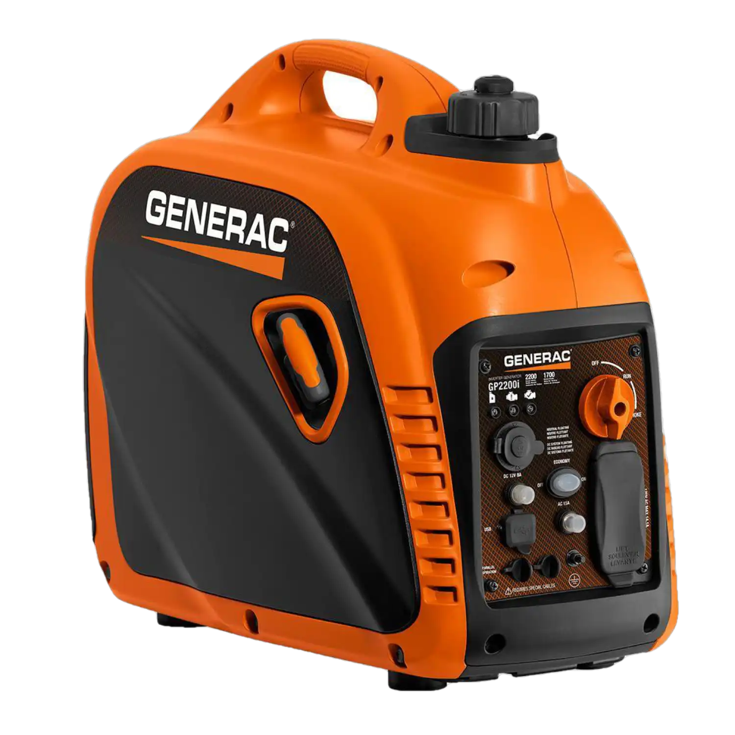 Generac GP2200i 7117 1600W/2200W Gas Inverter Generator Manufacturer RFB