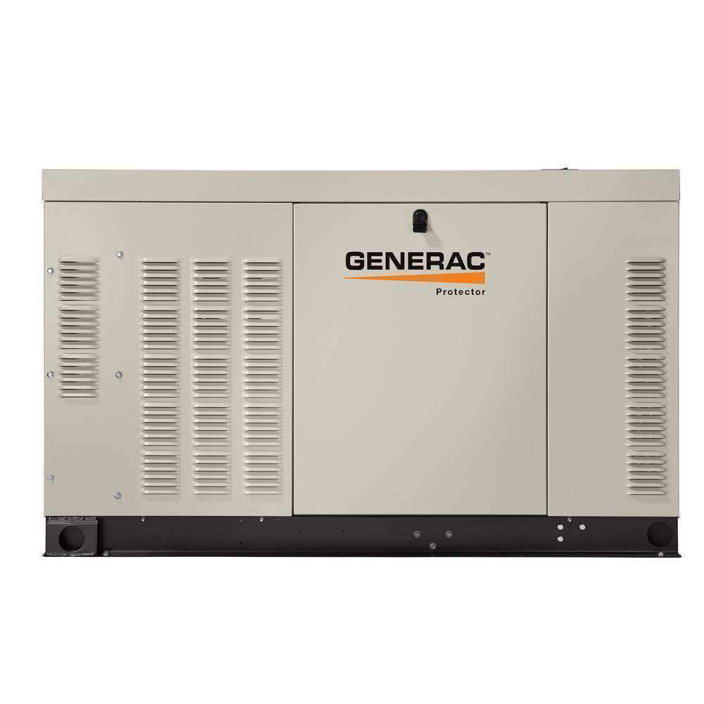 Generac Protector Standby Generator 48kW RG04845ANAX Propane Natural Gas Liquid Cooled 1 Phase 120/240V Scratch and Dent