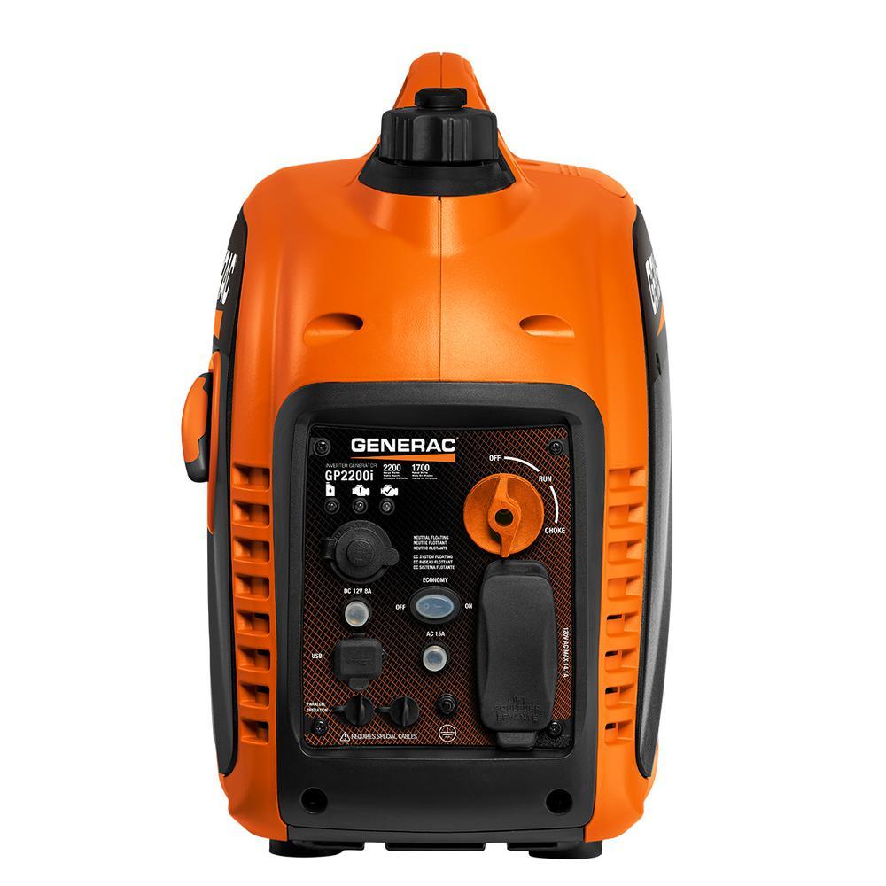 Generac GP2200i 7117 1600W/2200W Gas Inverter Generator Manufacturer RFB
