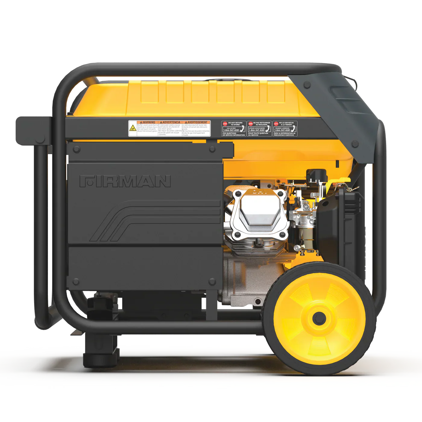 Firman H03654 3650W/4550W Inverter Generator Dual Fuel Gas Liquid Propane Electric Start CO Alert New