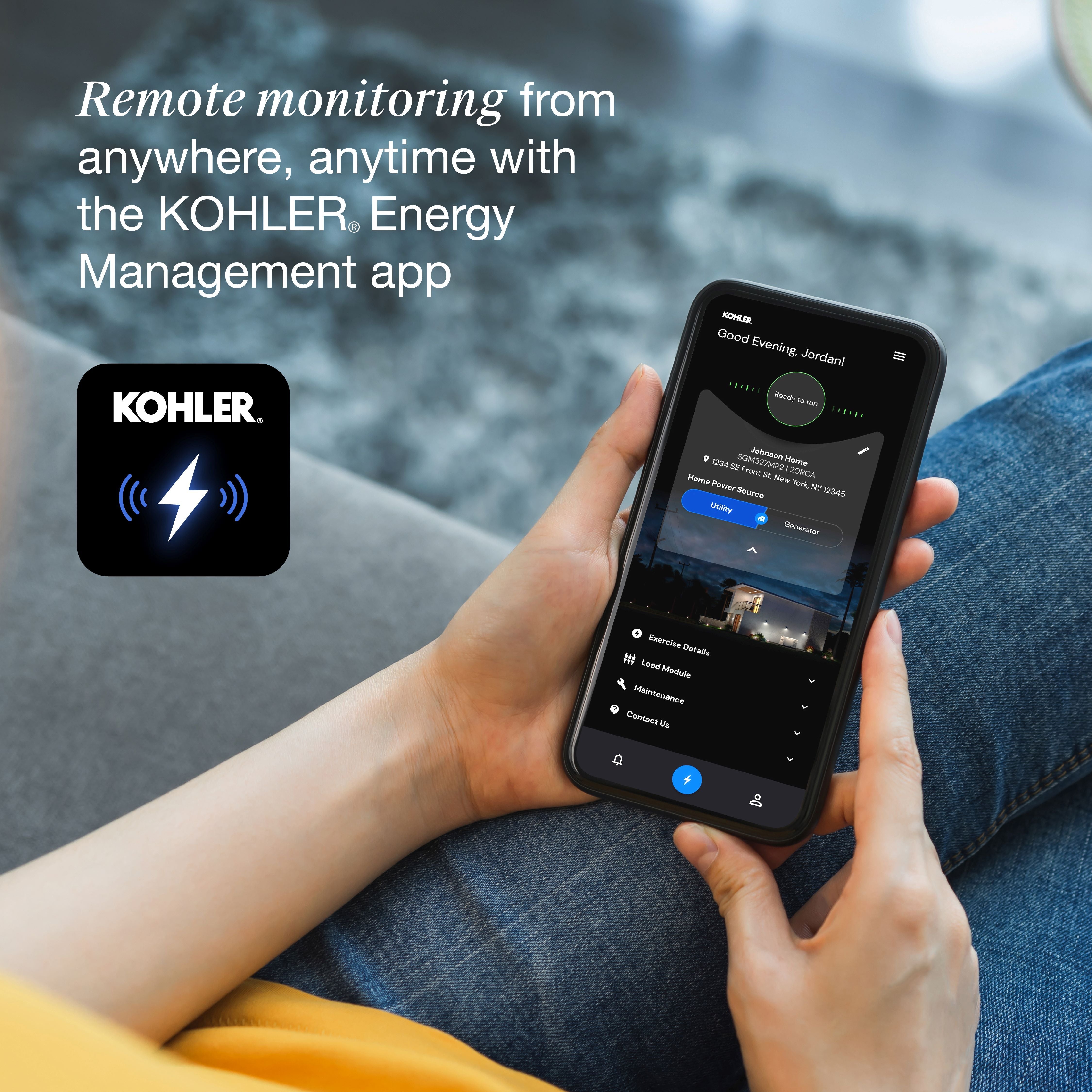 Kohler 14RCAL-200SELS 14KW Standby Generator with 200 Amp Automatic Transfer Switch and App Connect Scratch and Dent