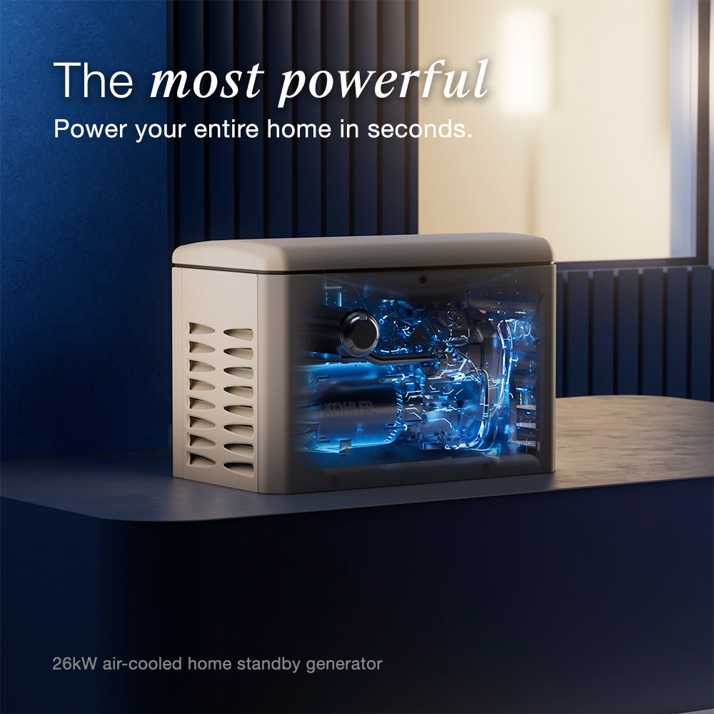 Kohler 26RCA Standby Generator 26KW 120/240V Single Phase New