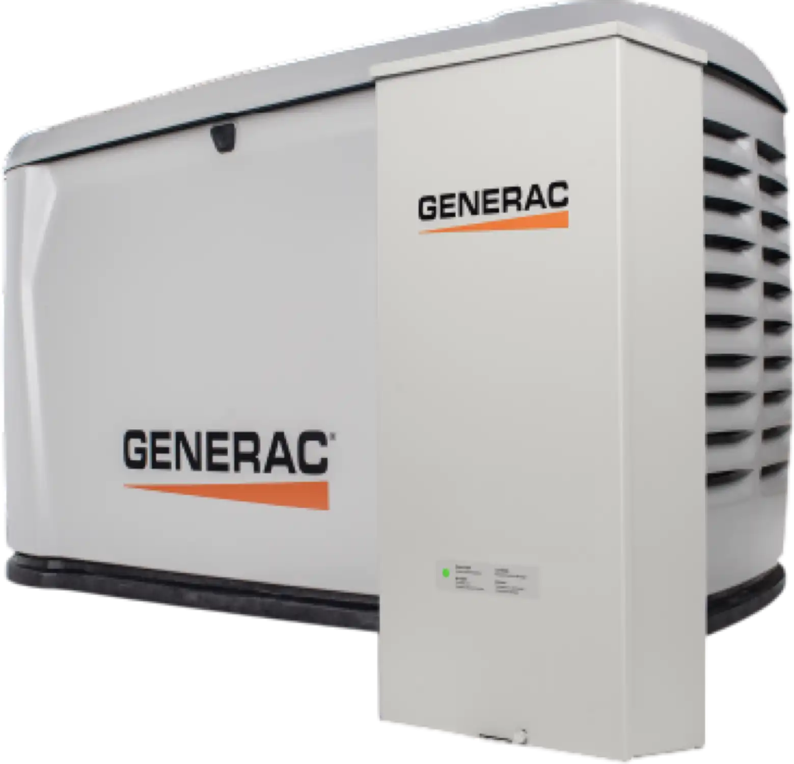 Generac 7324 18kW Standby Generator Propane Natural Gas 1 Phase 240V w/ 200A Automatic Transfer Switch Cellular New