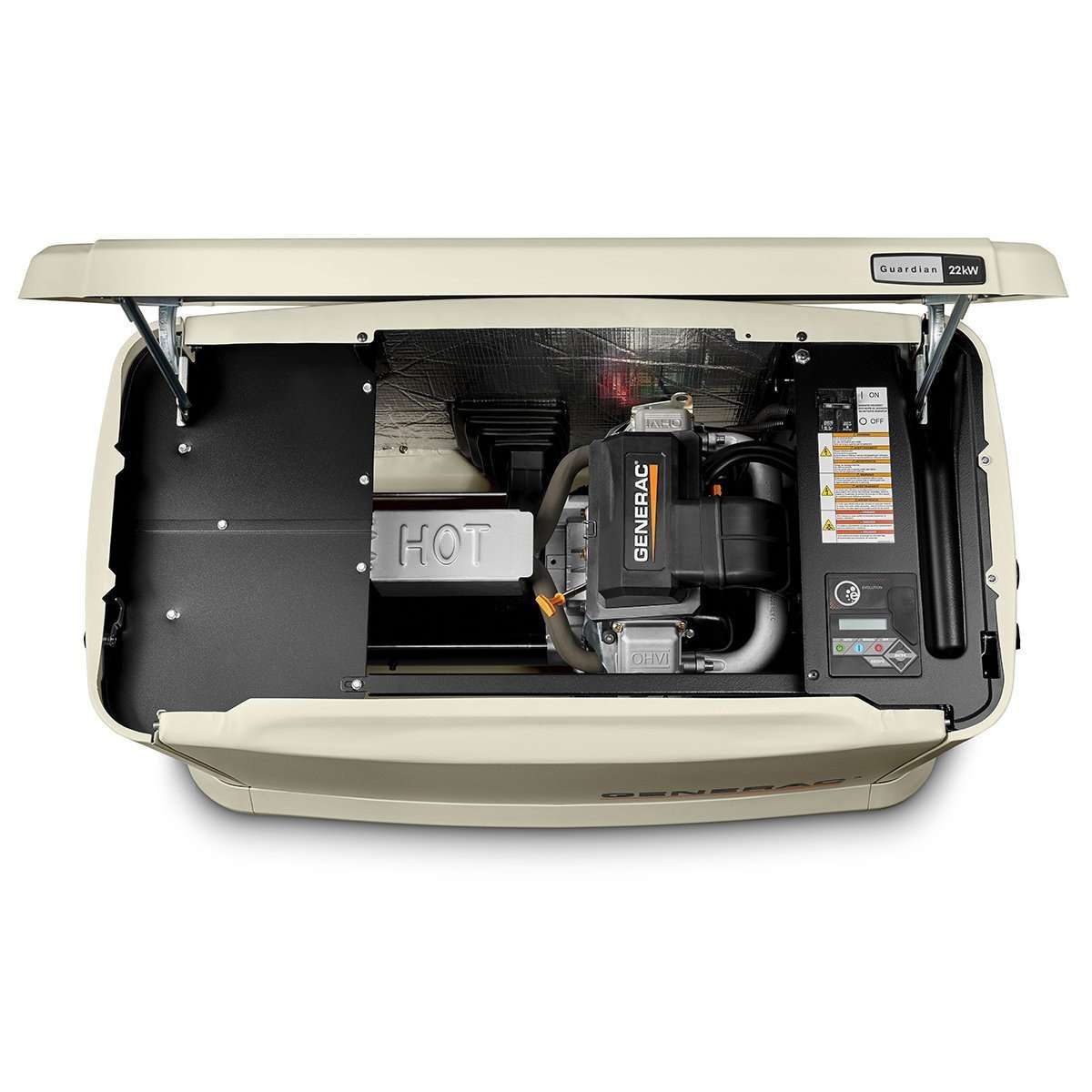 Generac 7042 Guardian 22kW/19.5kW Standby Generator Manufacturer RFB