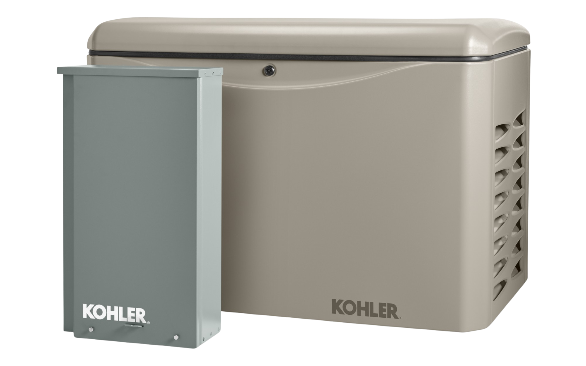 Kohler 20RCAL-200SELS 20KW Standby Generator Air Cooled with 200 Amp Automatic Transfer Switch and App Connect New