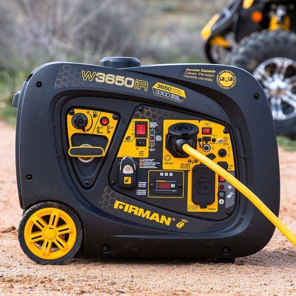 Firman W03383 30 Amp 3300W/3650W Remote Start Gas Inverter Generator New